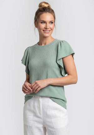 usha, T-Shirt print - moonlight jade