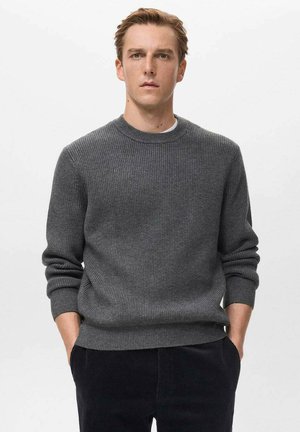 Jersey de punto - dark heather grey
