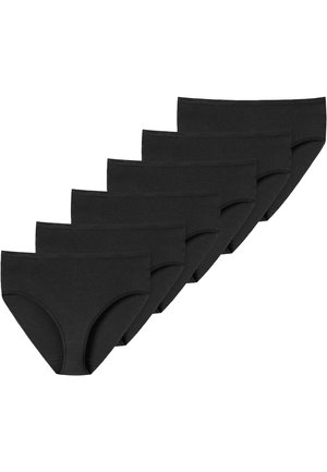 uncover by Schiesser 6 PACK BASIC - Trusser - schwarz