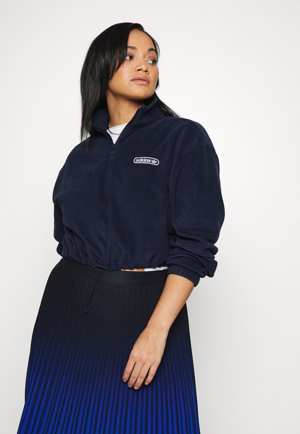 CROPPED - Fleece jumper - legend ink2