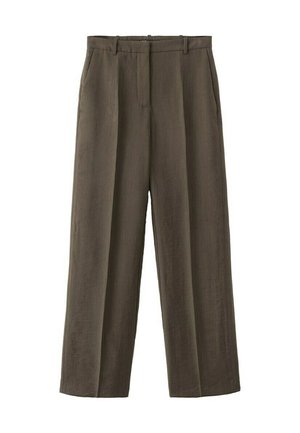 Pantalones - brown