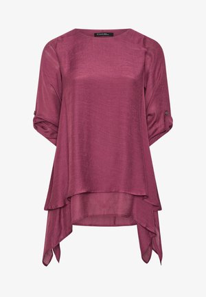 Evans, PLUS SIZE SHIRTS & BLOUSES - Túnica - raspberry