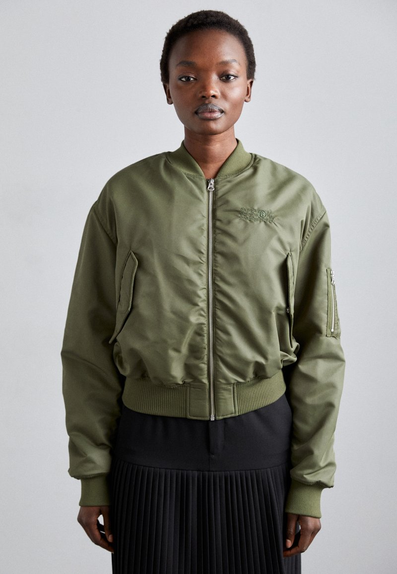 MM6 Maison Margiela SPORTSJACKET - Blusão aviador - khaki