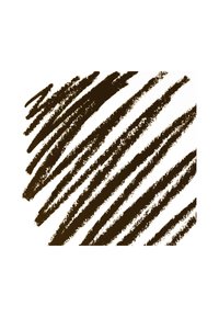 Des traits diagonaux au crayon brun foncé sur un fond blanc, de différentes épaisseurs avec des bords rugueux et texturés.