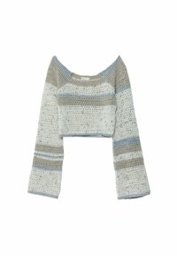 Stradivarius Strickpullover - light grey