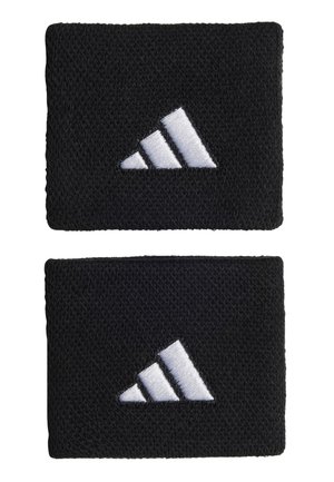 TENNIS WRISTBAND UNISEX - Sweatband - black   black   white