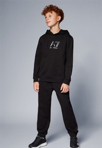 EA7 Emporio Armani TUTA SPORTIVA UNISEX SET - Collegepaita - black