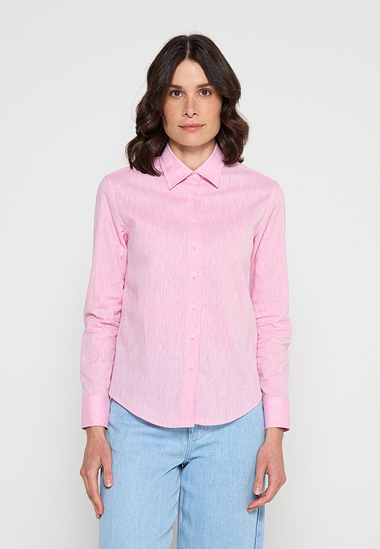 Le Jardin Du Lin Overhemdblouse donkerroze
