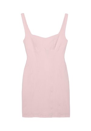 Stradivarius, SHORT BODICE DRESS - Robe fourreau - light pink
