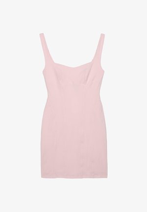 Stradivarius, SHORT BODICE DRESS - Robe fourreau - light pink