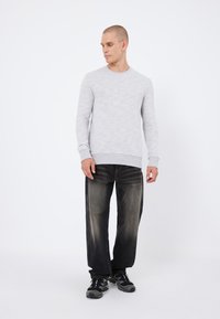 Pier One Pullover - mottled light grey