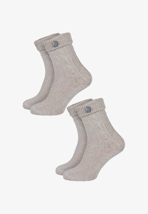 Black Snake 2 PAAR - Socken - beige