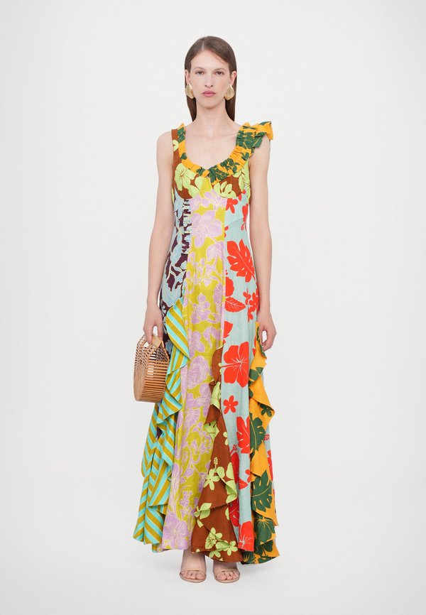 POPPY SPLICED MIDI DRESS - Maxi dress - multi4