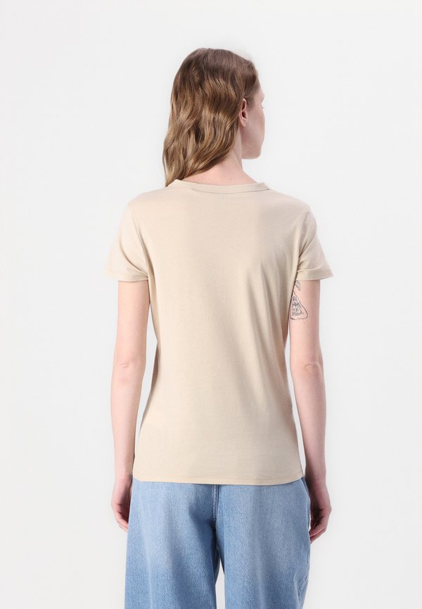 ELOGO - Basic T-shirt - open beige2