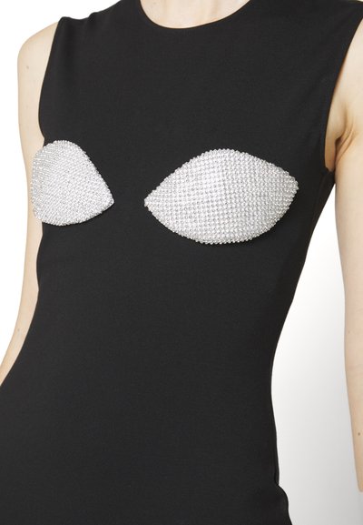 Christopher Kane BODYCON BUST DRESS - Φόρεμα από ζέρσεϊ - black
