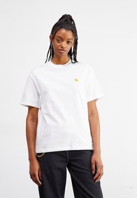 Carhartt WIP - CHASE - Navadna majica - white Miniaturna slika 1