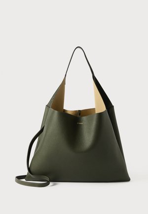 TOTE CLARE SMALL PEBBLE GRAIN - Rokassoma - deep moss