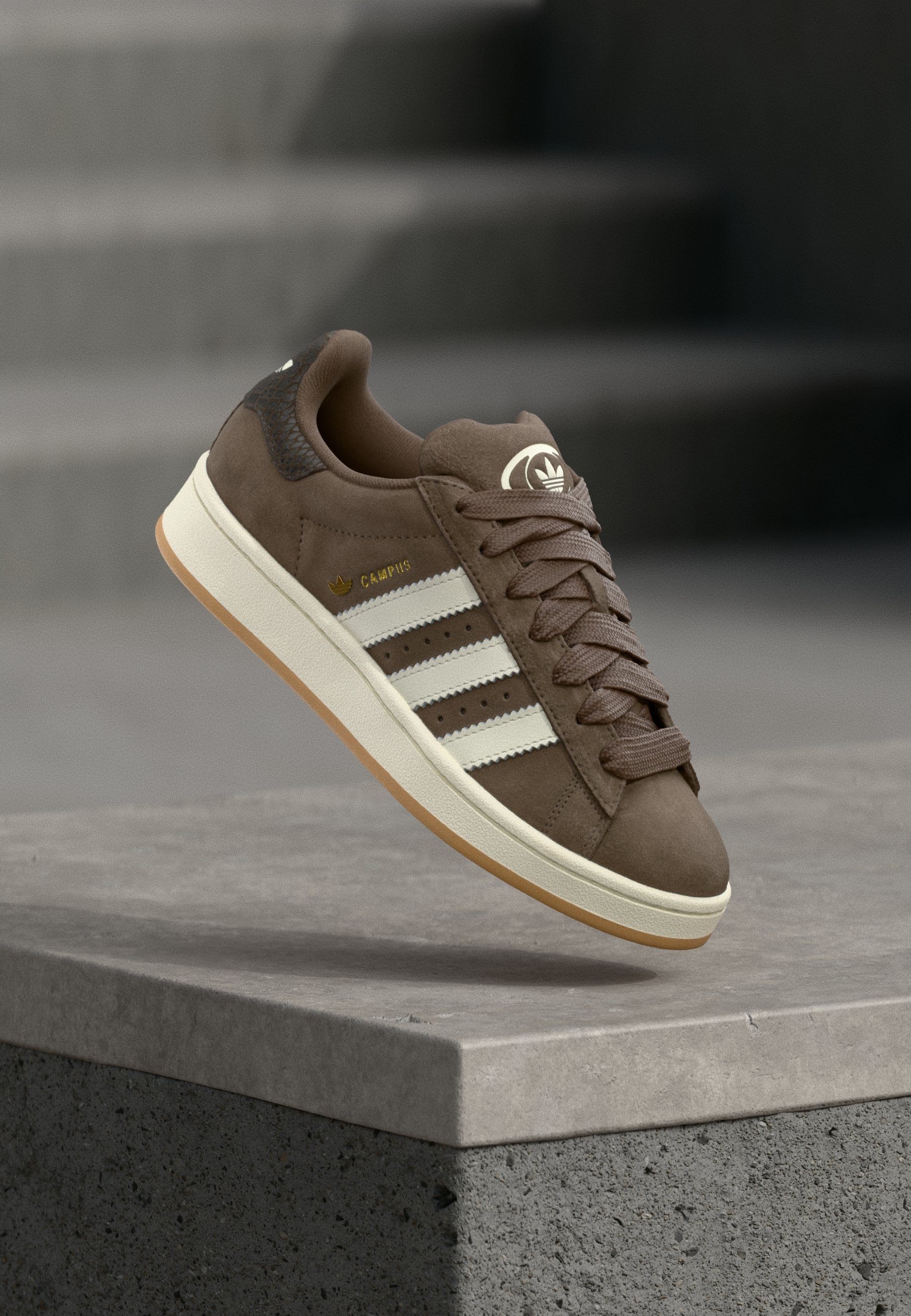 adidas Originals CAMPUS 00S - Skate shoes - earth strata/off white/aurora  coffee/dark brown - Zalando