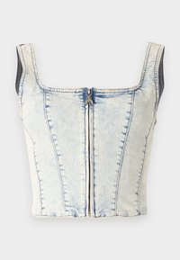 Topper - blueish gray wash