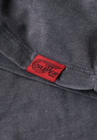 Superdry & Co RETRO ROCKER GRAPHIC  - T-shirts print - charcoal grey
