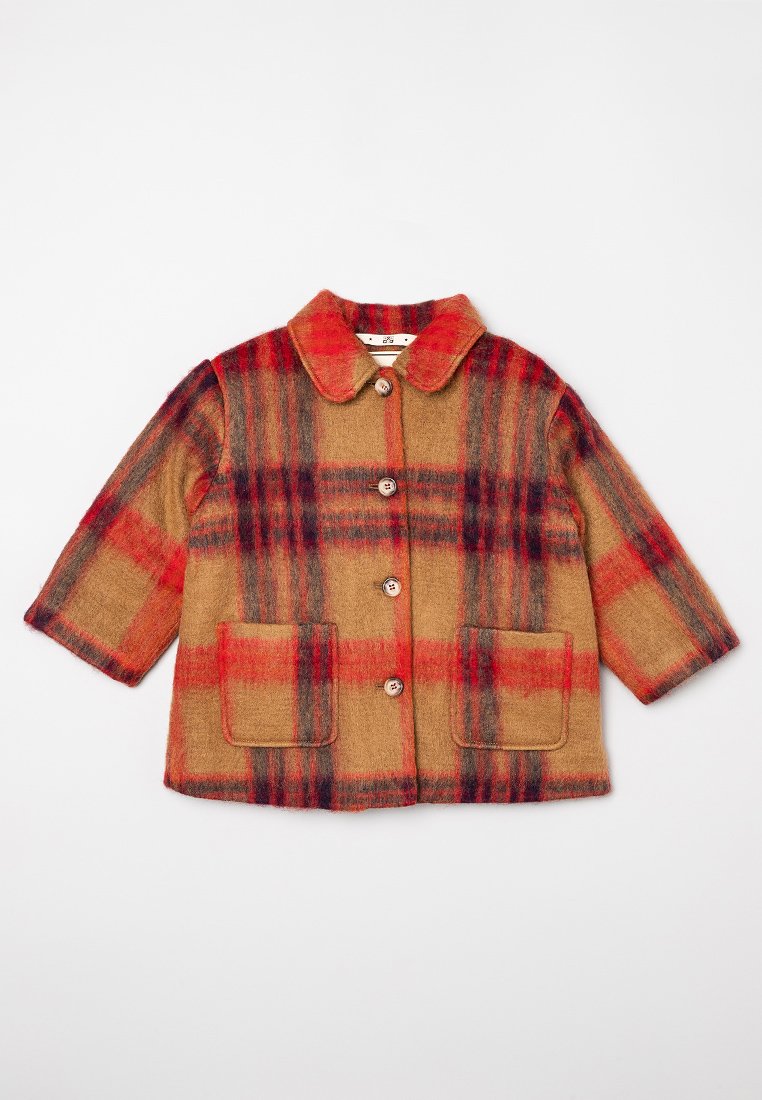 Bonton Halflange jas zandkleur Bonton Halflange jas zandkleur