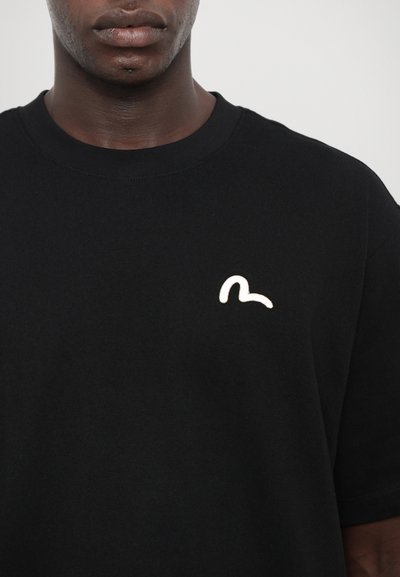 Evisu SEAGULL & PRINT TEE - T-shirt imprimé - black