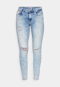 ONLBLUSH MID WAIST  - Testhezálló fazon - light blue denim