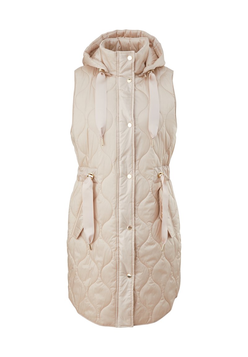 Damen Leichte Jacken | comma Weste ivory/beige - HQ90101 Damen Leichte Jacken | comma Weste ivory/beige - HQ90101