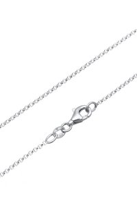 Zilveren metalen schakelarmband met een musketonslot, voorzien van ovale schakels en een gepolijste afwerking. Gegraveerd met "925" voor sterling zilver.