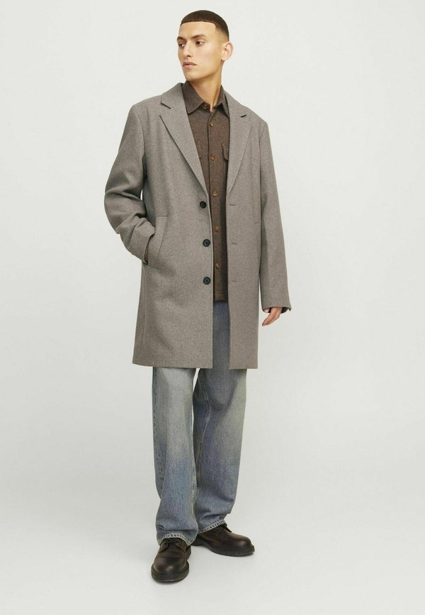 EHARRISON  - Short coat - greige2