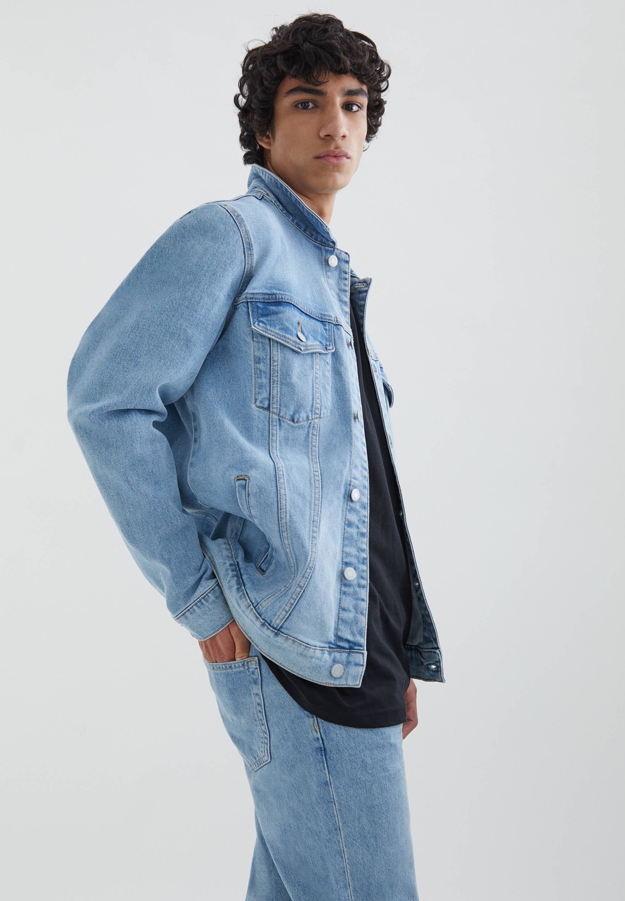Uomo BASIC IM COMFORT - Giacca di jeans Uomo BASIC IM COMFORT - Giacca di jeans