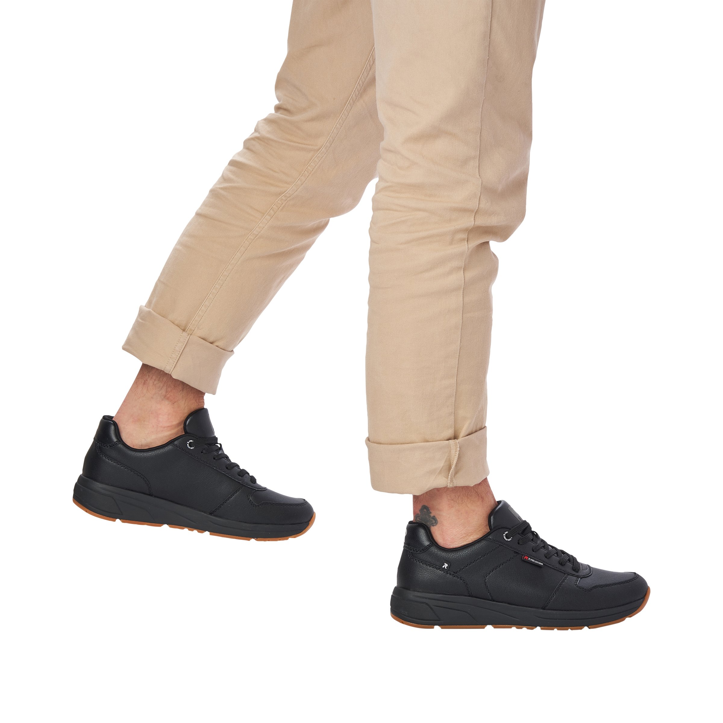 Rieker Sneaker Schwarz - Bequeme Alltagsschuhe In Größe 40