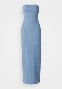 TUBE DRESS - Maxikleid - light blue denim