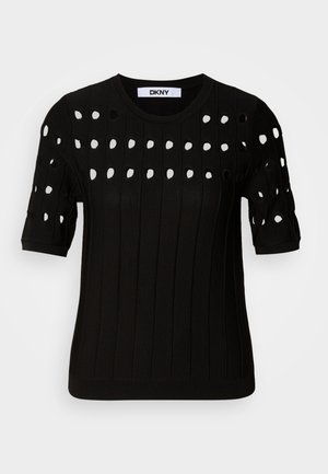 DKNY Print T-shirt - black
