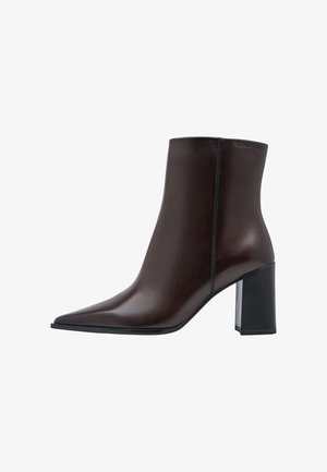 Tamaris, STIEFELETTE - Botines camperos - mahogany
