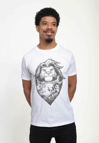 Henry Tiger THE LION KING THE LINO KING UNISEX - T-shirt z nadrukiem