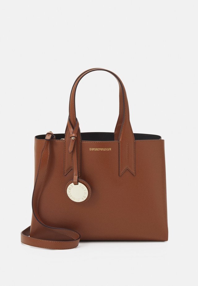 FRIDATOTE BAG - Sac à main - tabacco/nero