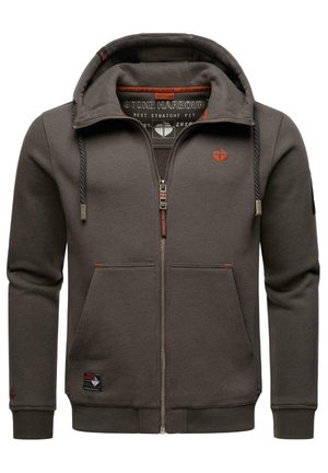 JACOBI JAMIE - Felpa con zip - dark grey