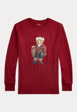Polo Ralph Lauren POLO BEAR COTTON LONG-SLEEVE TEE - Topper langermet - holiday red