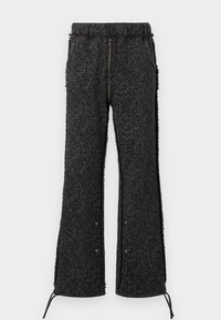 FLAWED PANTS UNISEX - Dresside alumine osa - black
