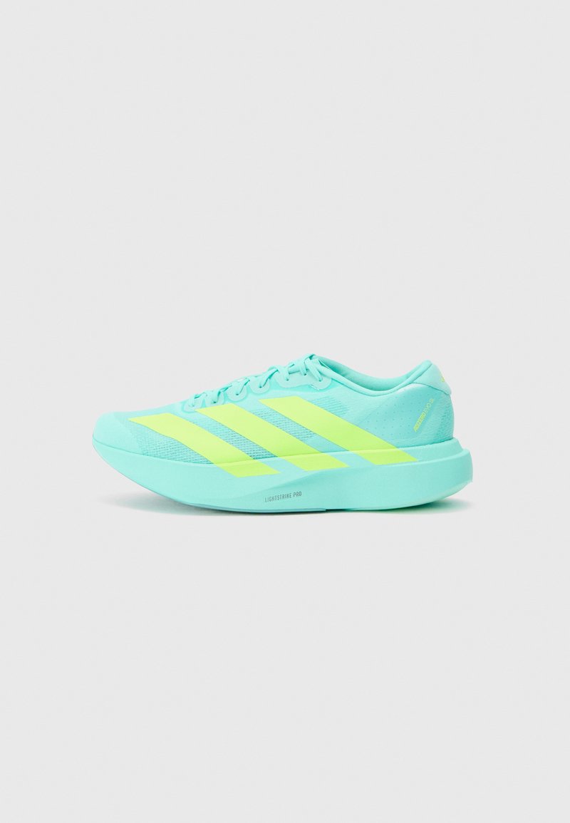 adidas Performance ADIZERO EVO SL M - Road running shoes - flash aqua/lucid lemon/mint ton