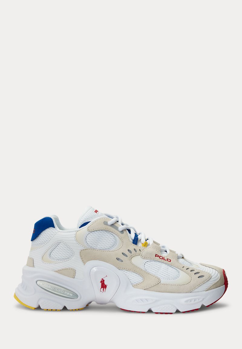 Polo Ralph Lauren MODERN TRAINER 100 TOP - Sportbačiai - white/ecru