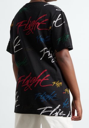 T-shirt print - black
