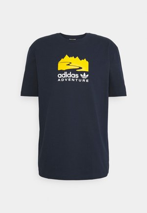 LOGO TEE - Print T-shirt - legend ink