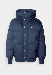 BRANDED PUFFER JACKET - Zimná bunda - dark night navy