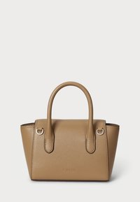 Lauren Ralph Lauren PEBBLED LEATHER SMALL TANNER SATCHEL - Borsa a mano - camel