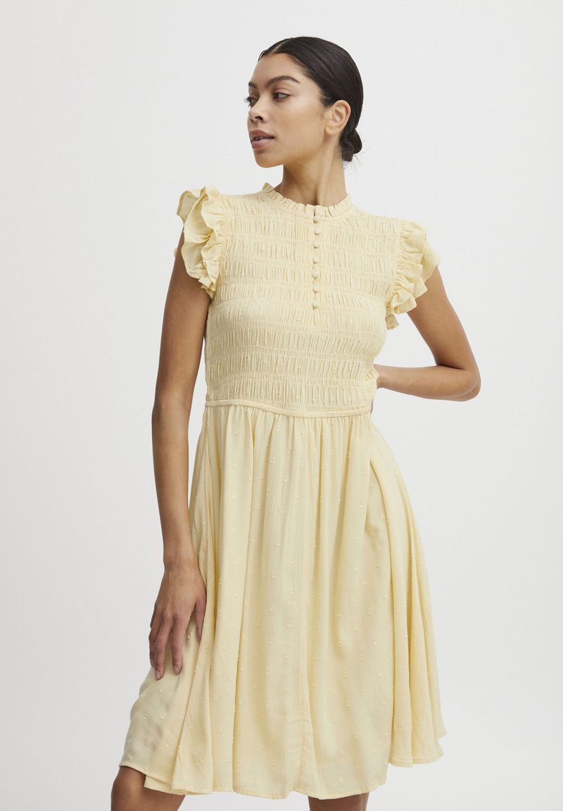 b.young BYFelice - Dnevna obleka - italian straw