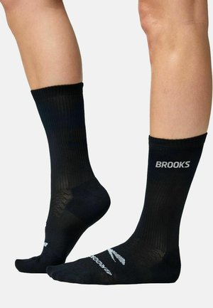Brooks, RUN-IN CREW 3-PACK UNISEX - Sportsokken - black brooks