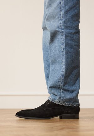 Manfield, Lace-up ankle boots - schwarz