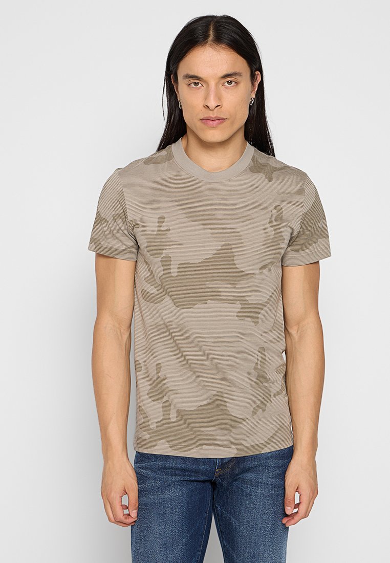 G-Star T-shirt print kaki G-Star T-shirt print kaki